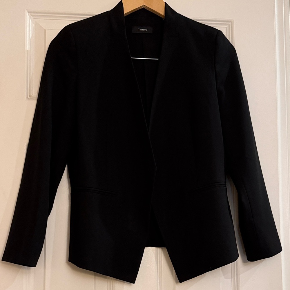 Theory Black Women's Blazer